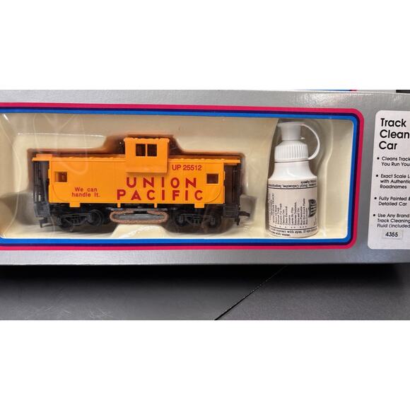 IHC Vintage HO Scale ACTION CAR Union Pacific Track Cleaning Car & Fluid NOS - Picture 10 of 11